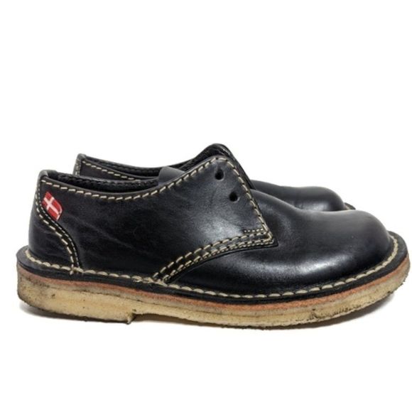 Duckfeet Shoes - Duckfeet Jylland Leather Crepe Sole Derby Oxford Shoes Slate size 38